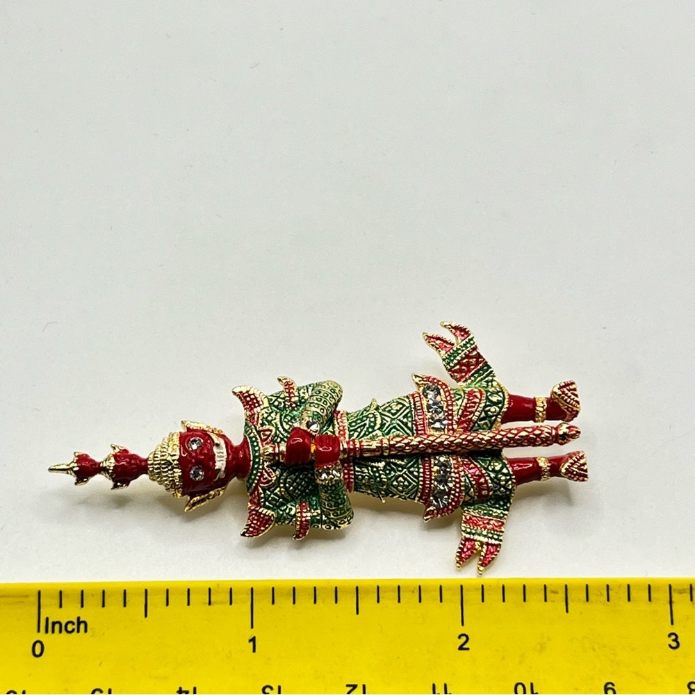 Tao Wessuwan - Brooch Amulet Thailand - Picture 5 of 5